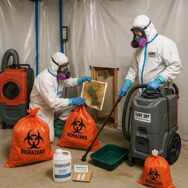Contaminated Water Handling Protocols process in Saint Stephens, NC