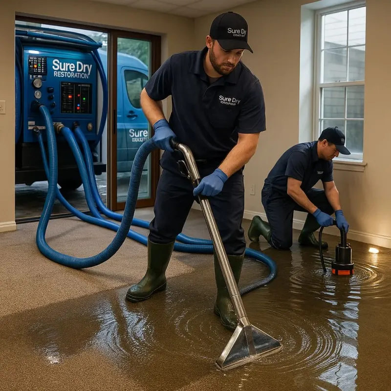 Water Extraction and Removal process in Saint Stephens, NC